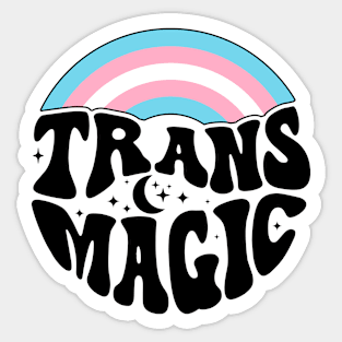 Transgender Magic Sticker